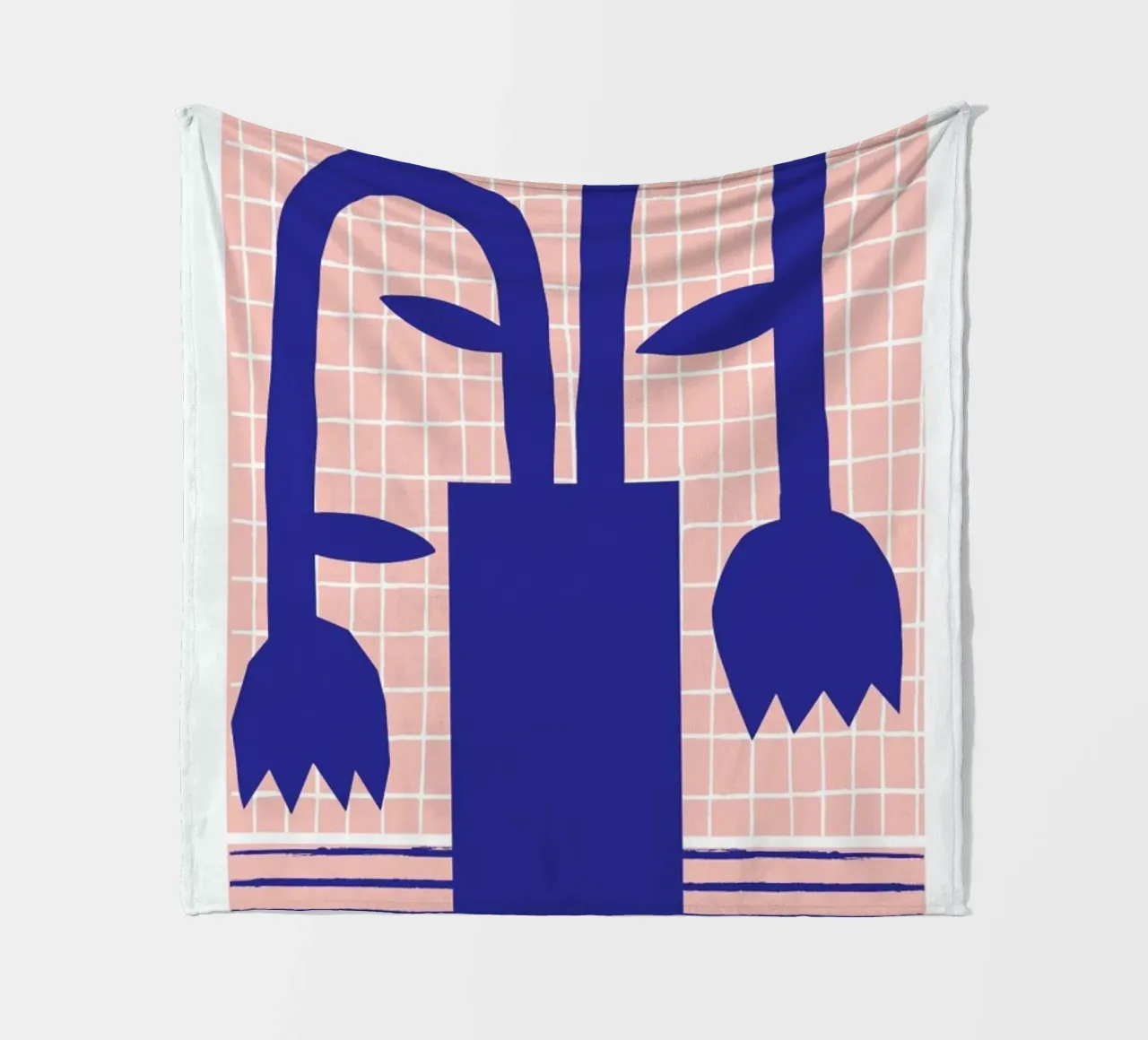 Vase and Checkers 2 coperta in pile da Pure