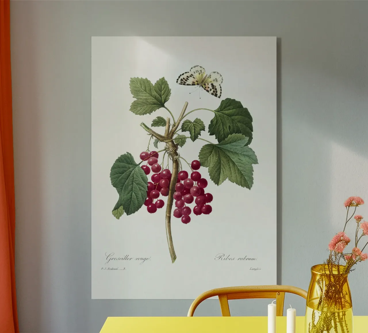 Red Currant plexiglass da vintageshop