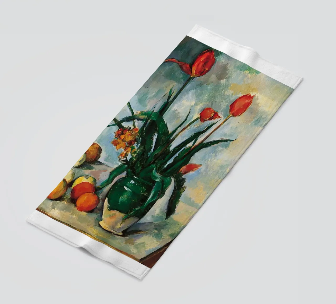 table decoration flower vase beach towel by eternal nino