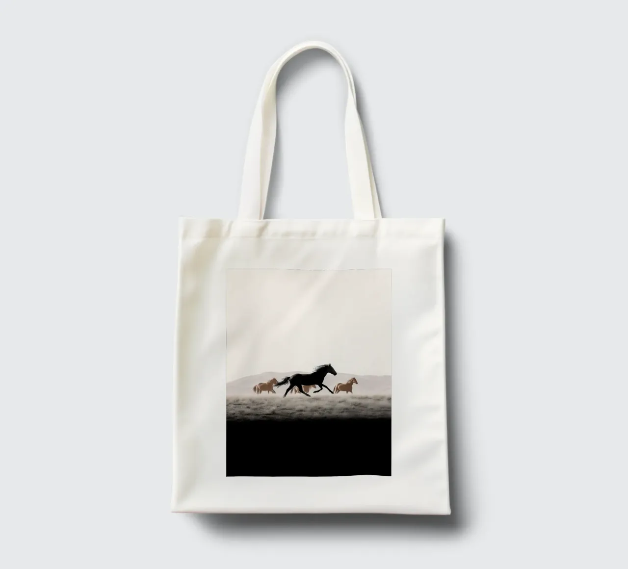 Midnight Run – Herd Across the Quiet Dunes borsa in juta da Vela Luna