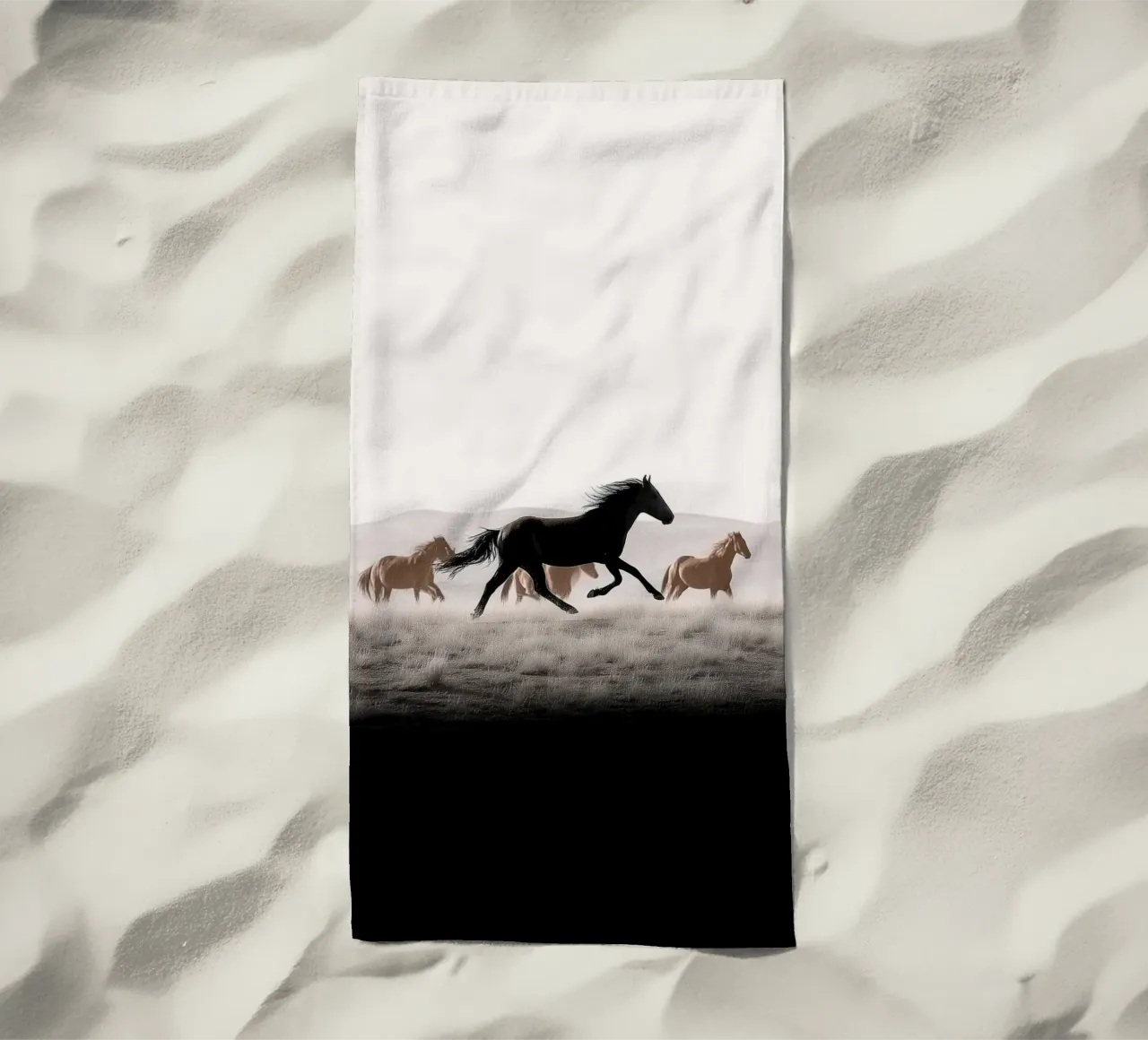 Midnight Run – Herd Across the Quiet Dunes telo mare da Vela Luna