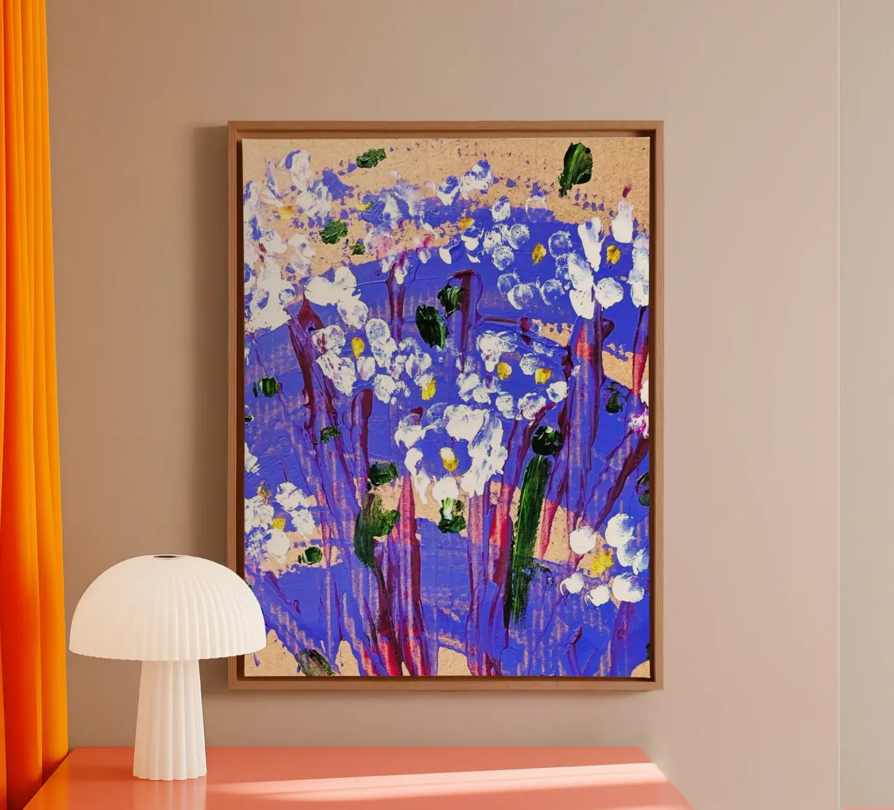I can buy myself flowers tela con Cornice a cassetta da sum2proveDesign