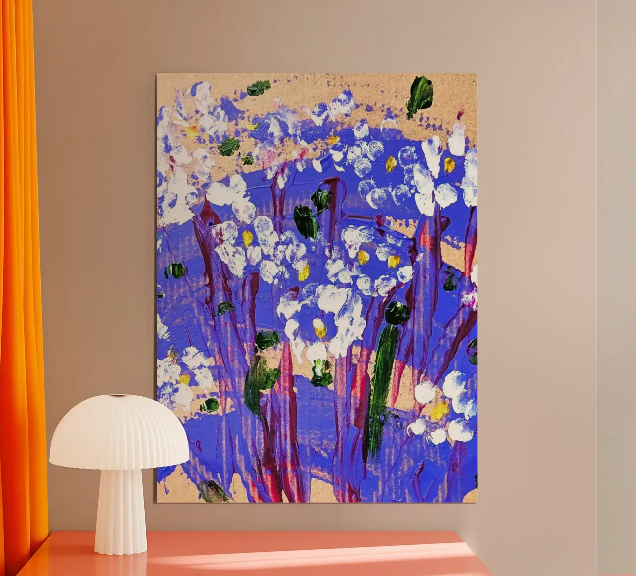 I can buy myself flowers poster con telaio in alluminio da sum2proveDesign