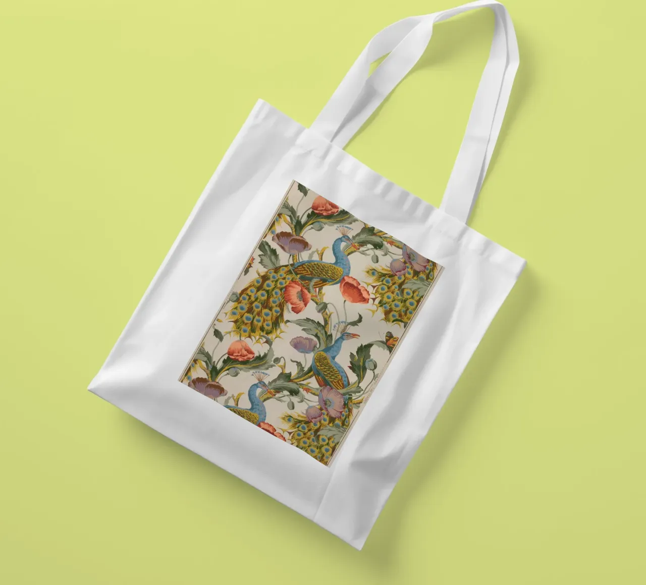 The Peacock tote bag by vintageshop
