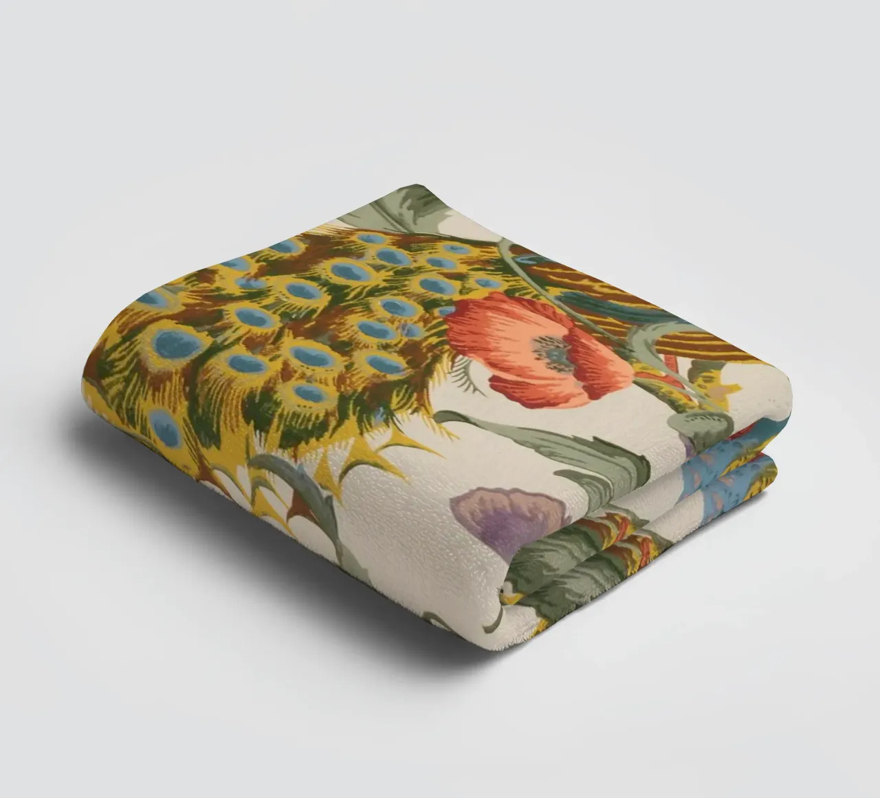 The Peacock asciugamano da bagno da vintageshop