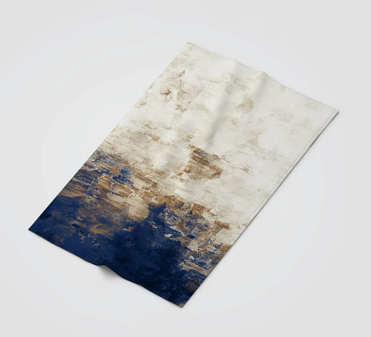 Abstract Painting no. 1 Blue coperta in pile da adrianooliveira