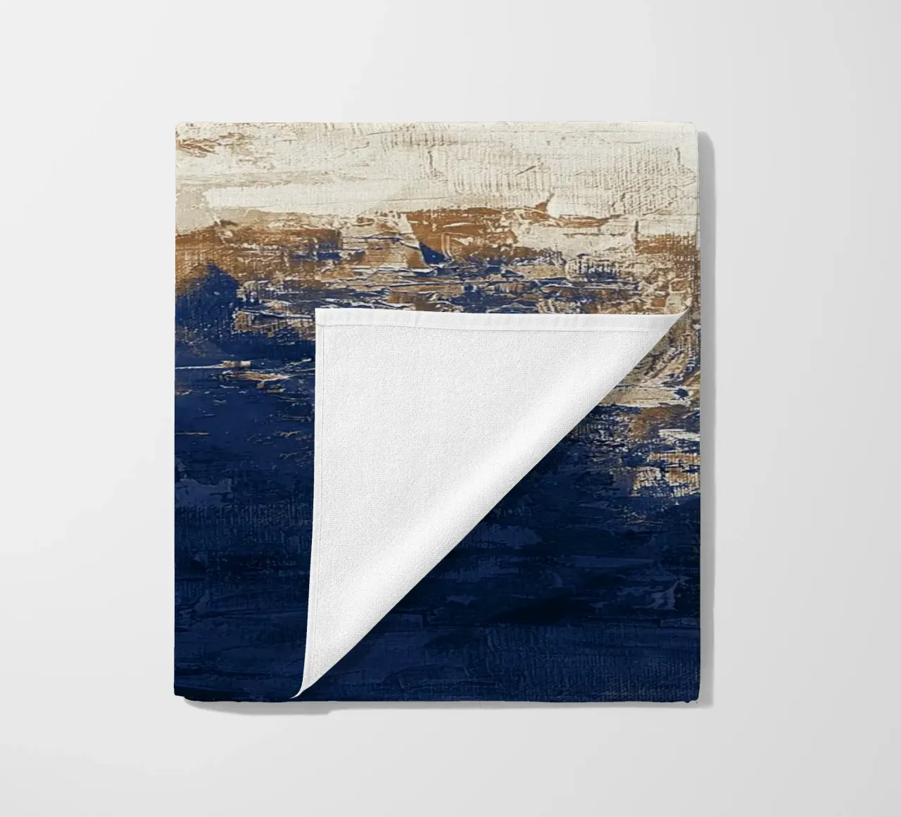 Abstract Painting no. 1 Blue telo mare da adrianooliveira