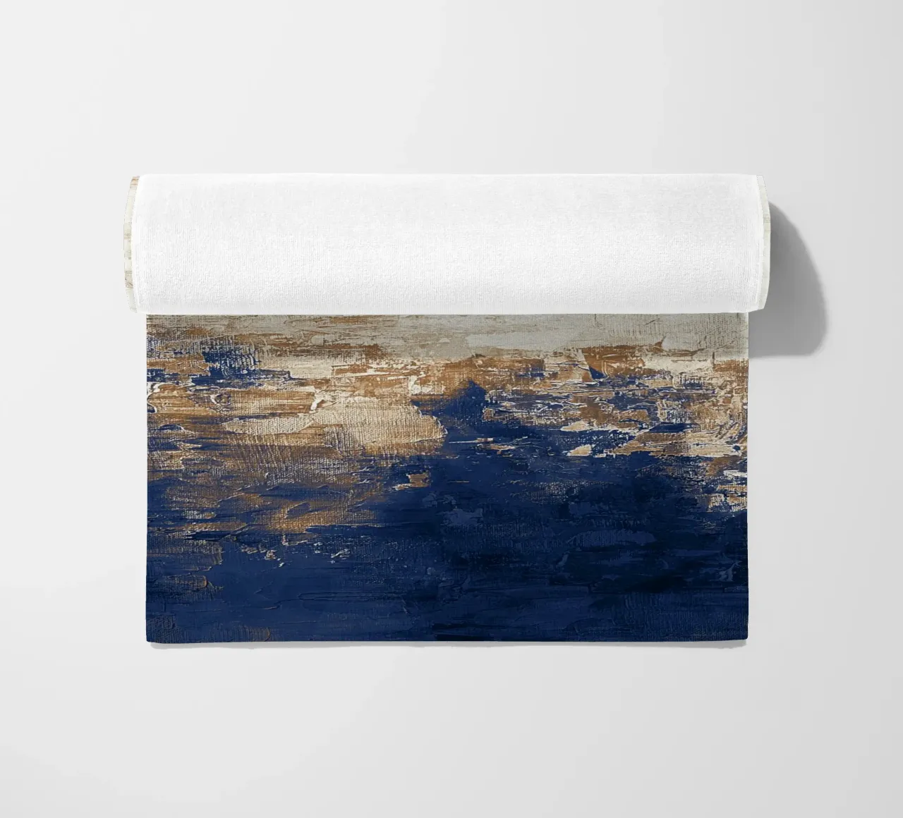Abstract Painting no. 1 Blue telo mare da adrianooliveira