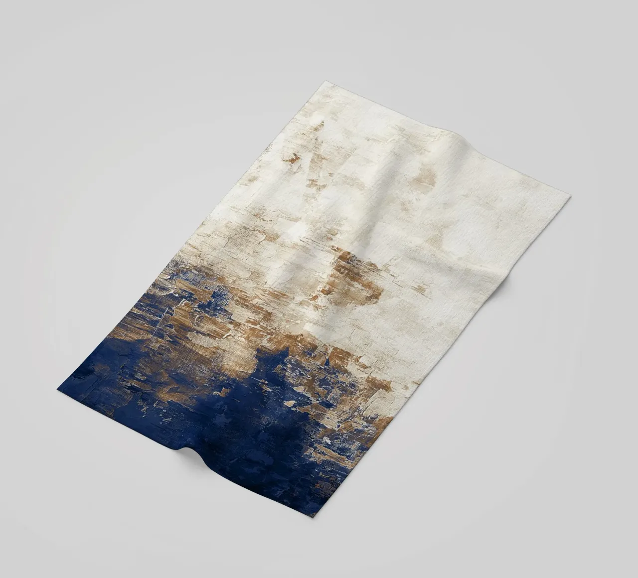 Abstract Painting no. 1 Blue telo mare da adrianooliveira