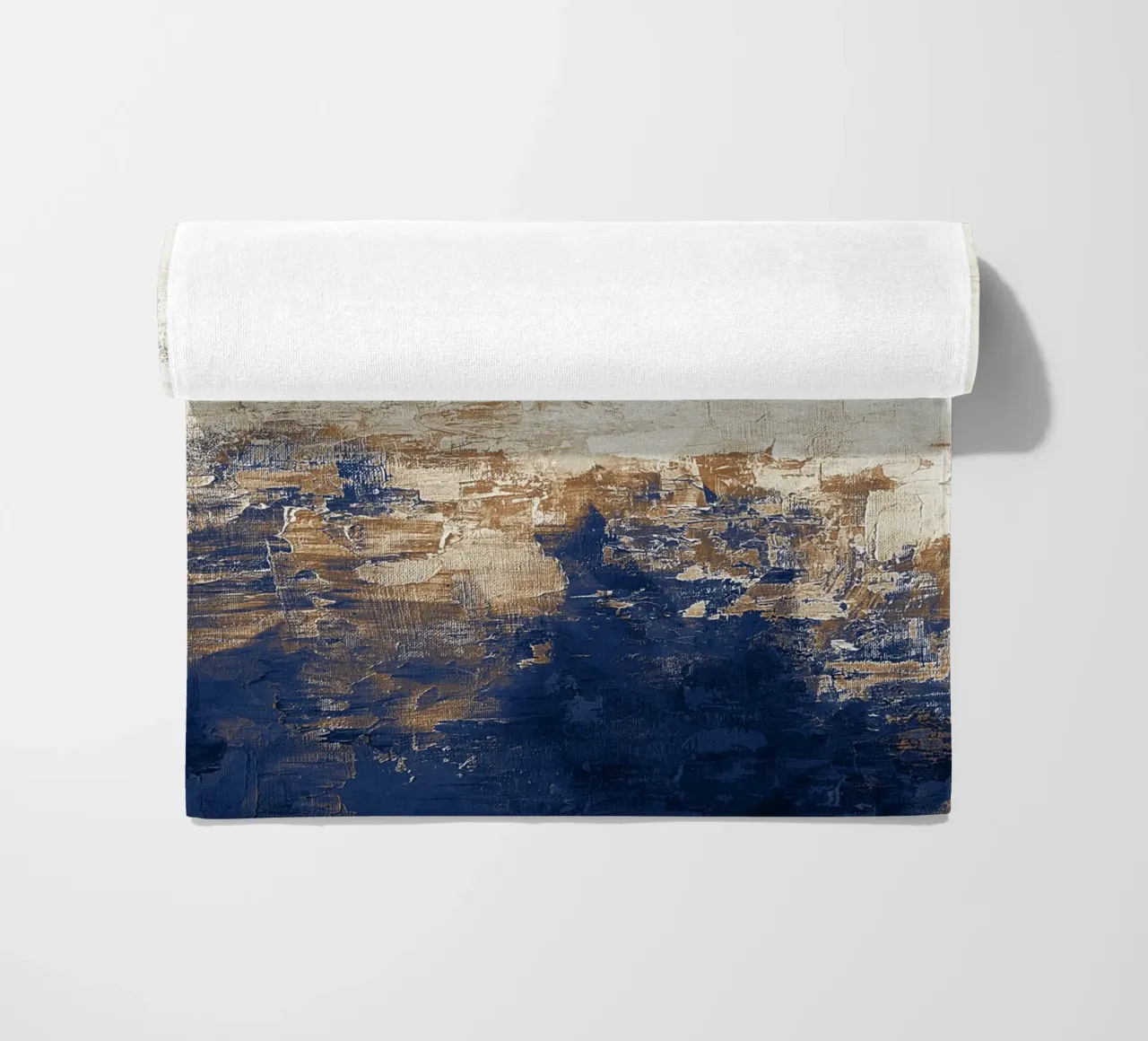 Abstract Painting no. 1 Blue telo mare da adrianooliveira