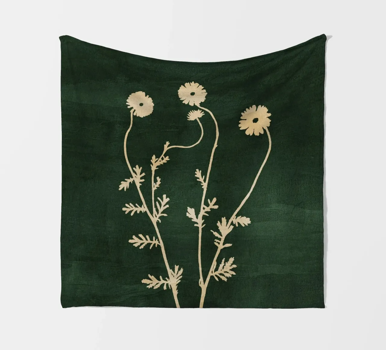 Abstract Botanical no. 10 coperta in pile da adrianooliveira