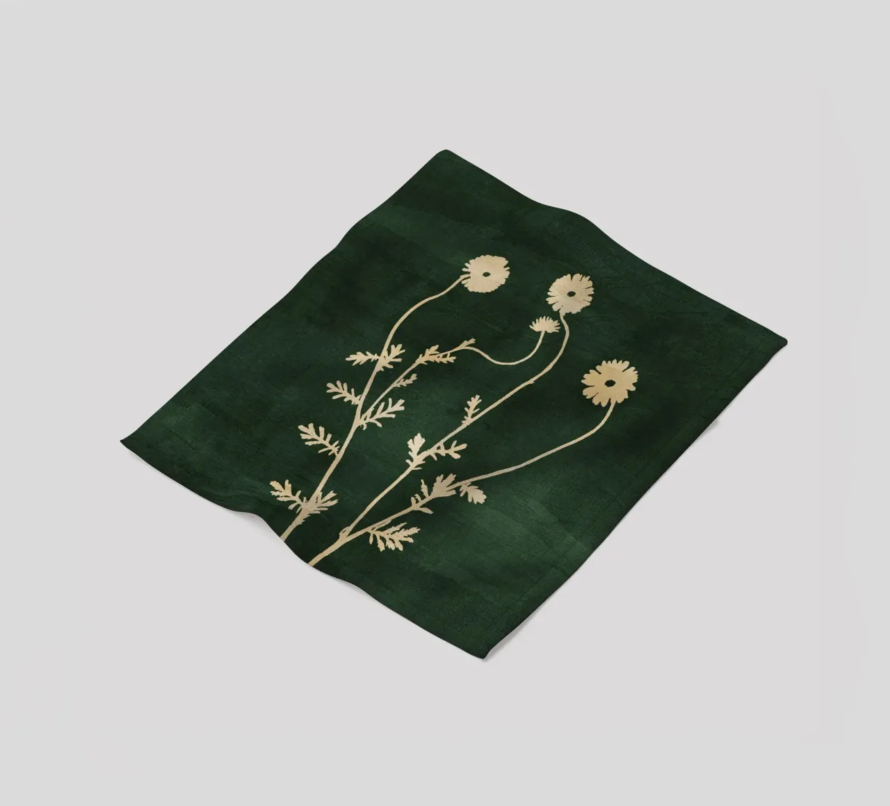 Abstract Botanical no. 10 coperta in pile da adrianooliveira
