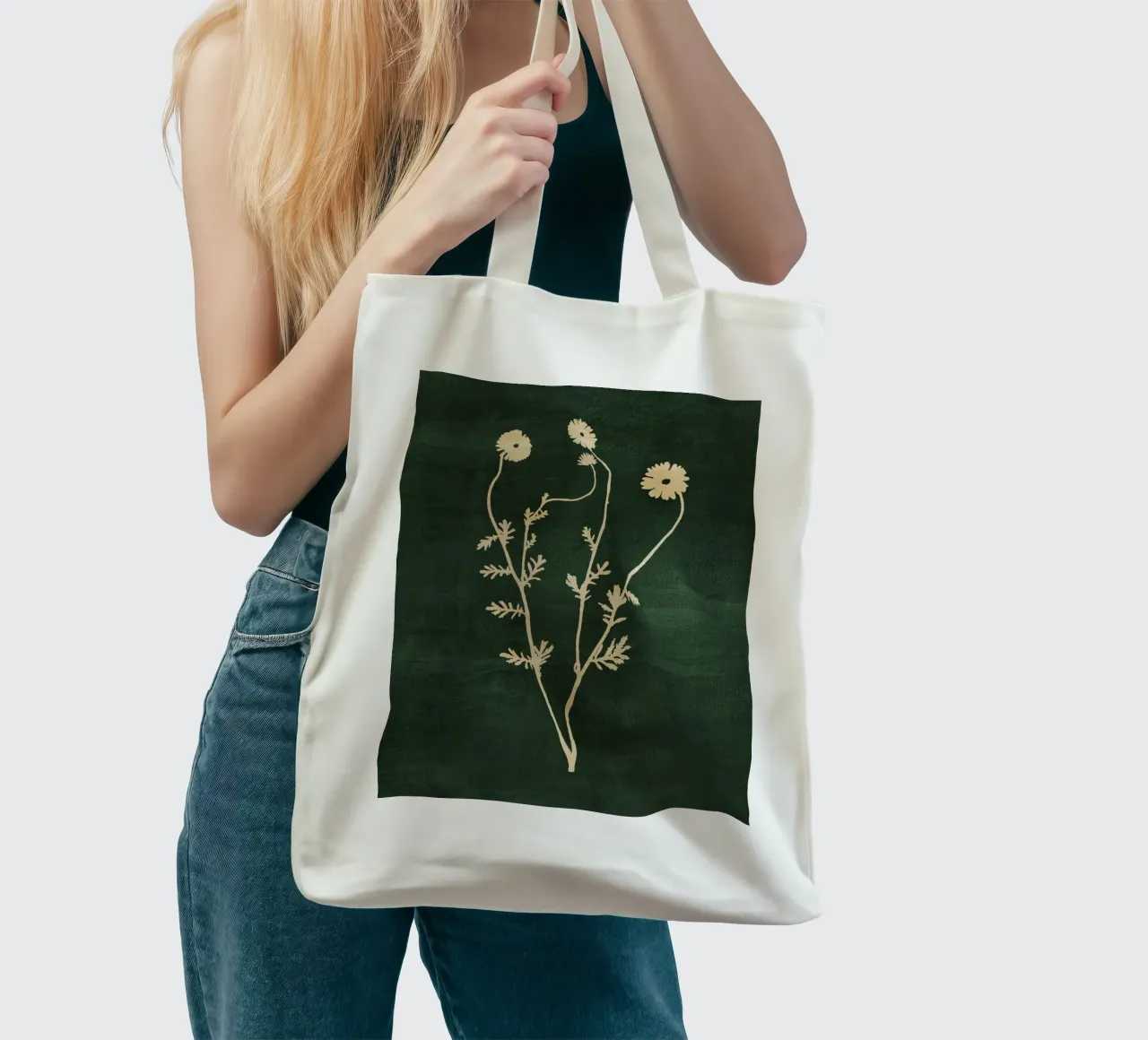 Abstract Botanical no. 10 borsa in juta da adrianooliveira
