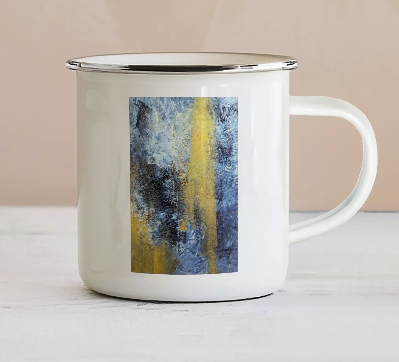 Ocean 2 tazza in smalto da sum2proveDesign