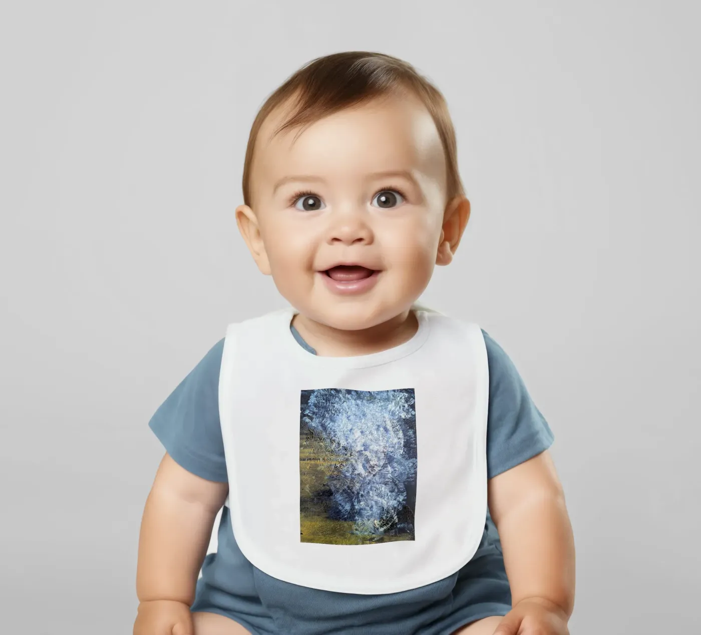 Ocean 3 baby bib by sum2proveDesign