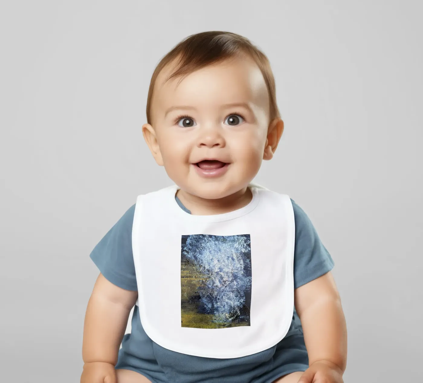 Ocean 3 baby bib by sum2proveDesign