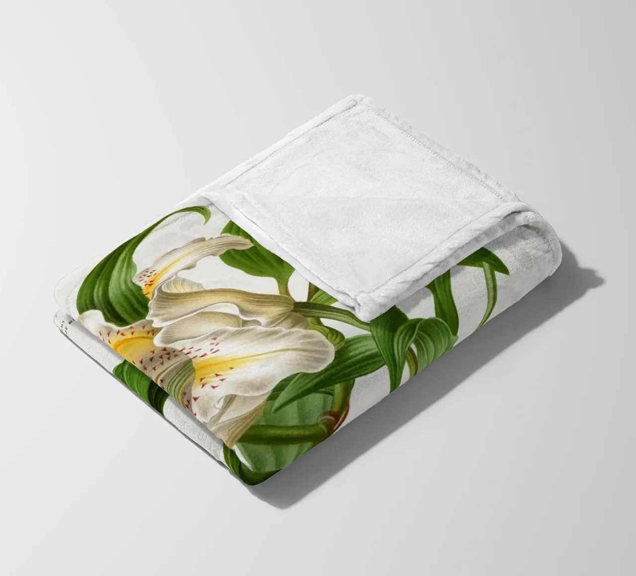 Lilium Speciosum Imperiale Fleecedecke von vintageshop