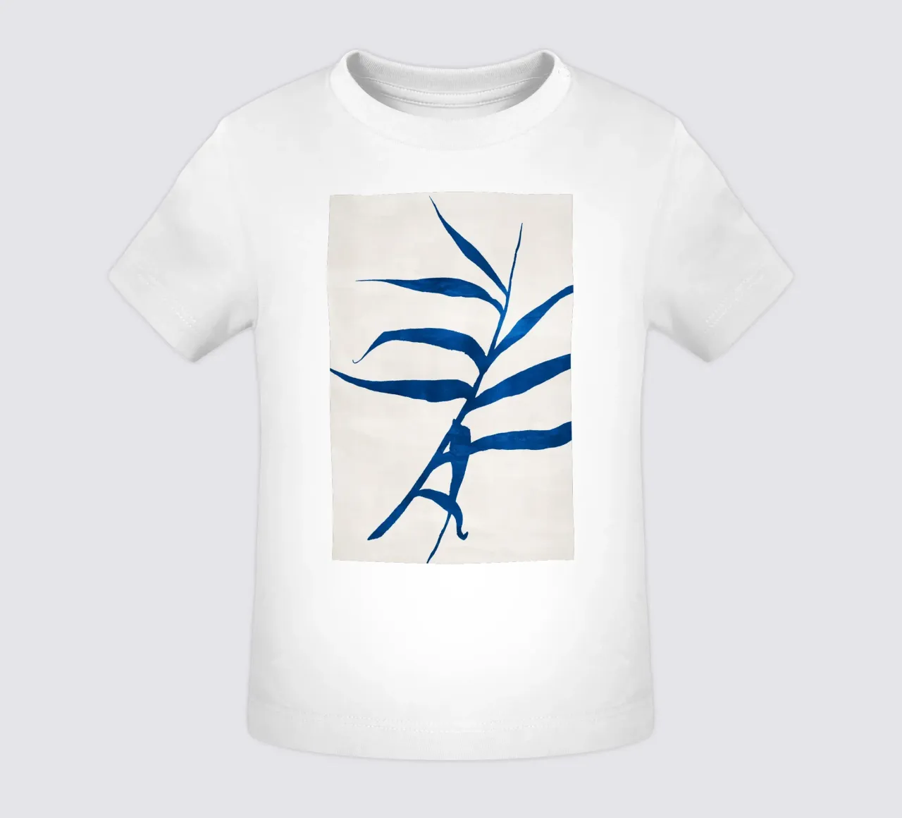 Abstract Botanical no. 2 Blue maglietta neonato da adrianooliveira