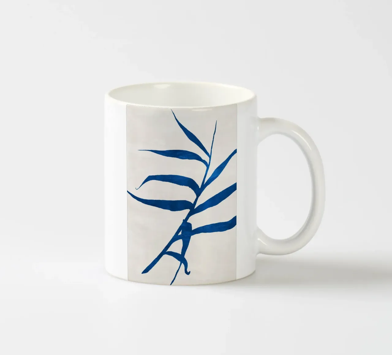 Abstract Botanical no. 2 Blue tazza in ceramica da adrianooliveira