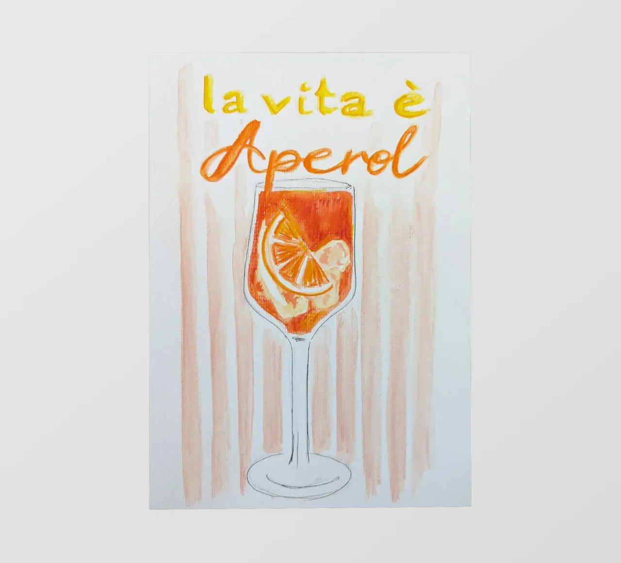 La vita è Aperol papel para pared de sum2proveDesign