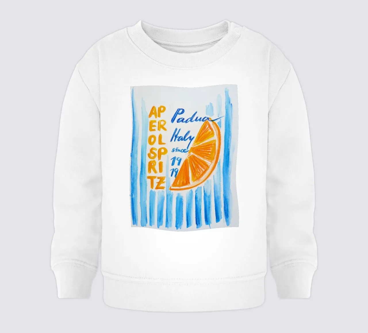 Aperol Spritz 1919 felpa neonato da sum2proveDesign