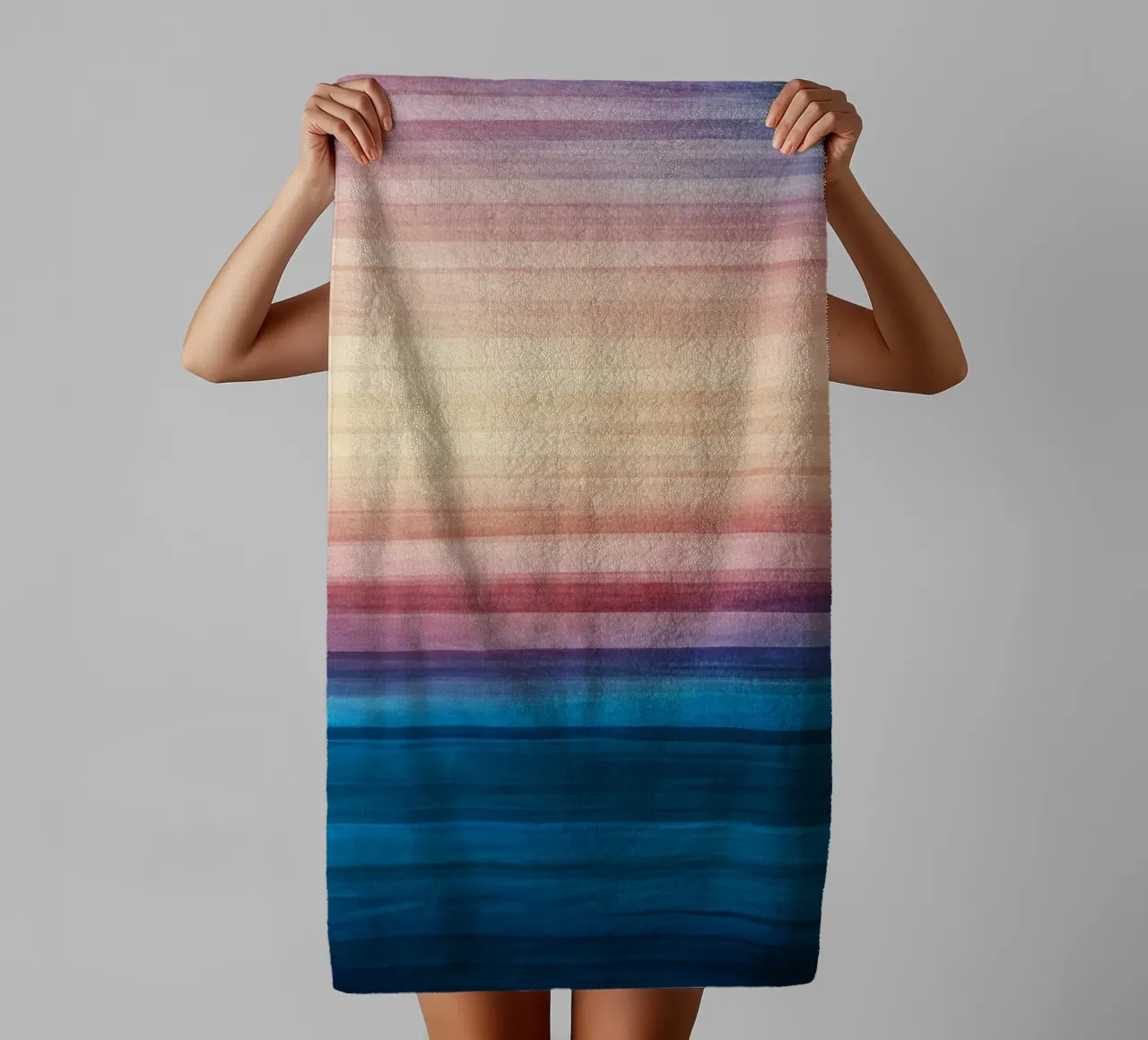 Color Stripes no. 4 toalla de baño de adrianooliveira