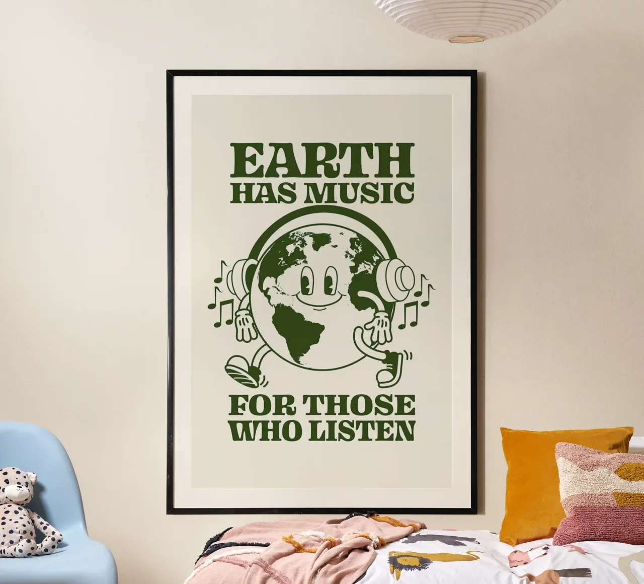 Earth Has Music For Those Who Listen carta hahnemühle da cafelab