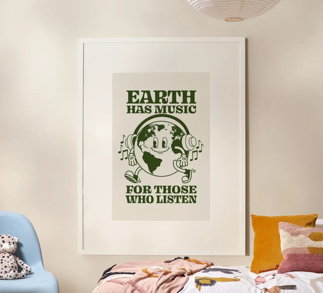 Earth Has Music For Those Who Listen carta hahnemühle da cafelab
