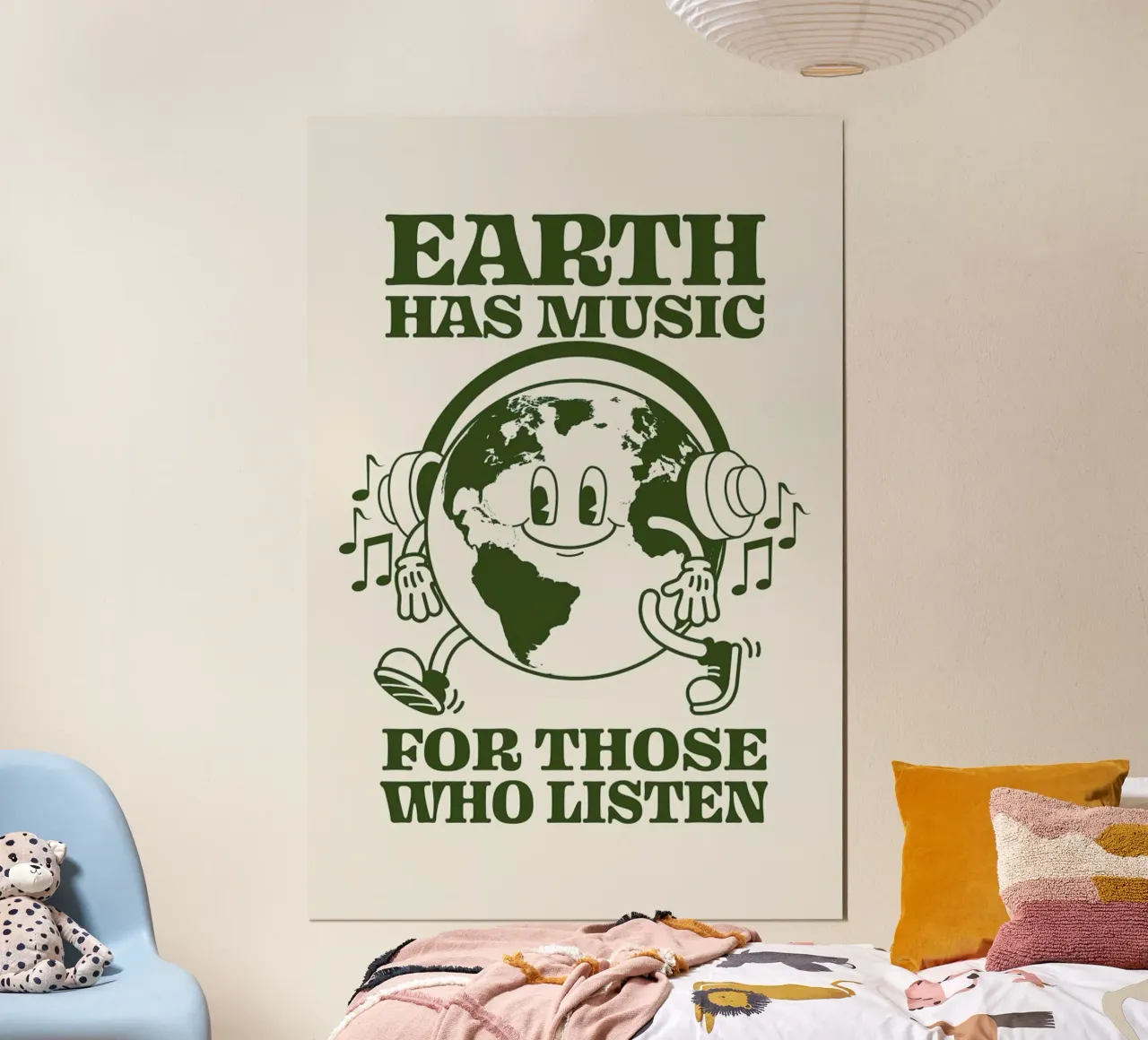 Earth Has Music For Those Who Listen carta hahnemühle da cafelab