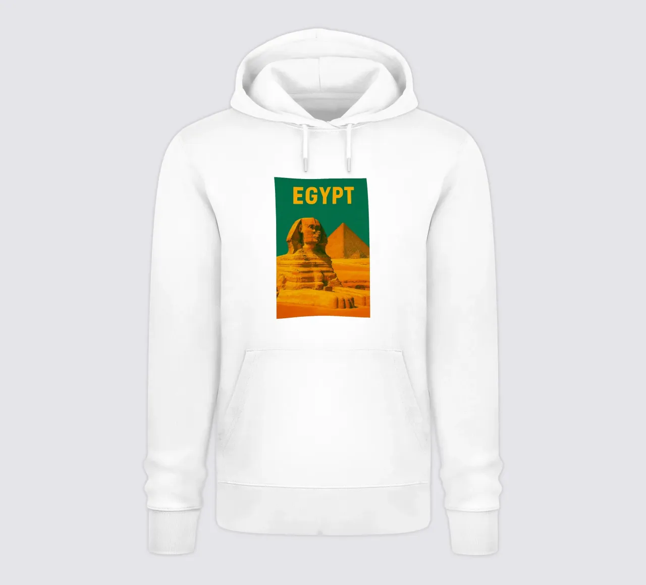 Vintage Pyramids and Sphinx of Giza, Egypt felpa con cappuccio da Vintage Travelers