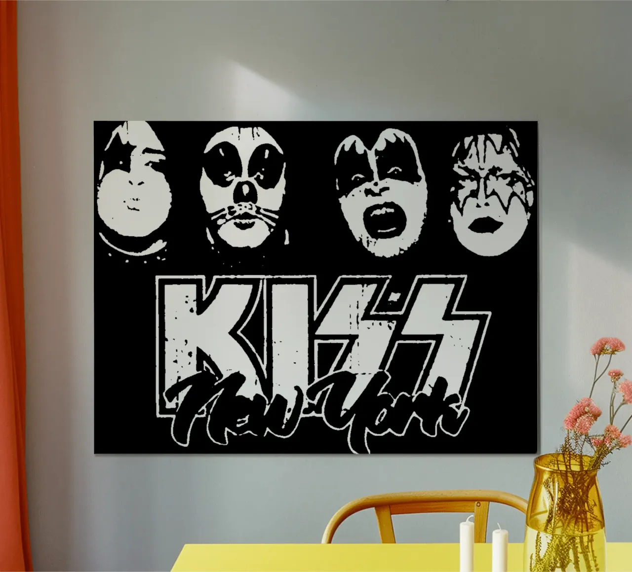 Kiss - Face Silhouette hahnemühle de Deepness