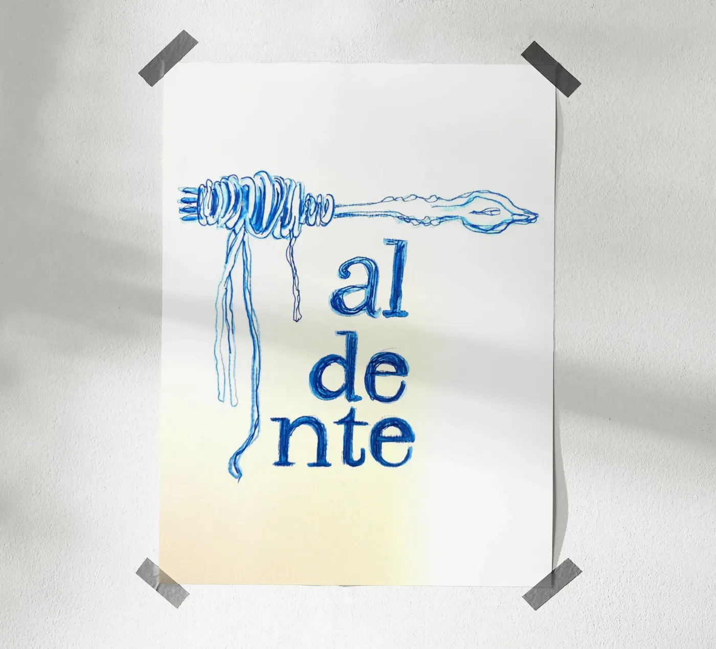 al dente poster da sum2proveDesign