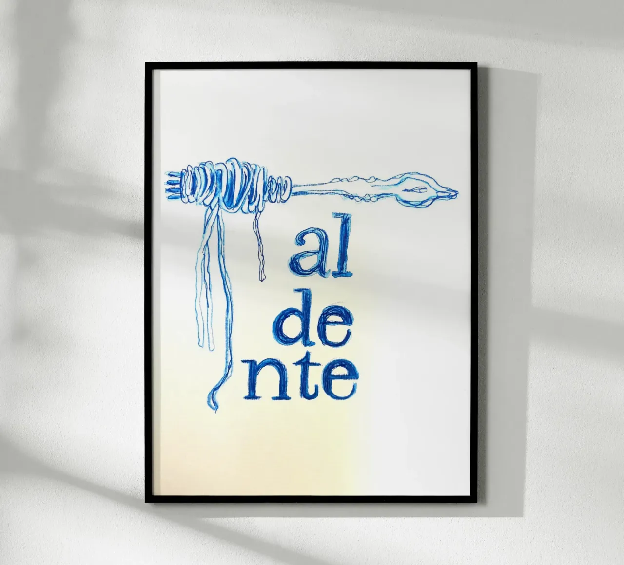 al dente poster con telaio in plastica da sum2proveDesign