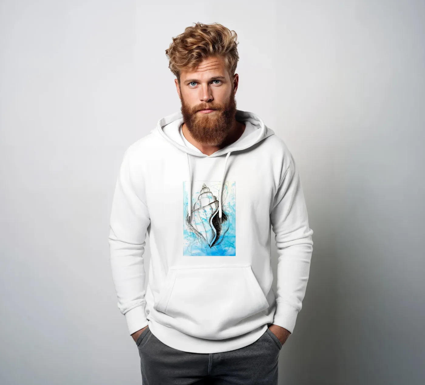Seashell hoodie van sum2proveDesign