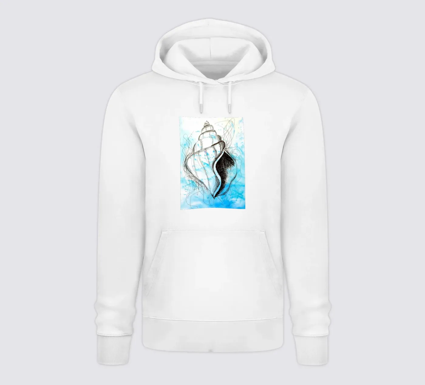 Seashell hoodie van sum2proveDesign