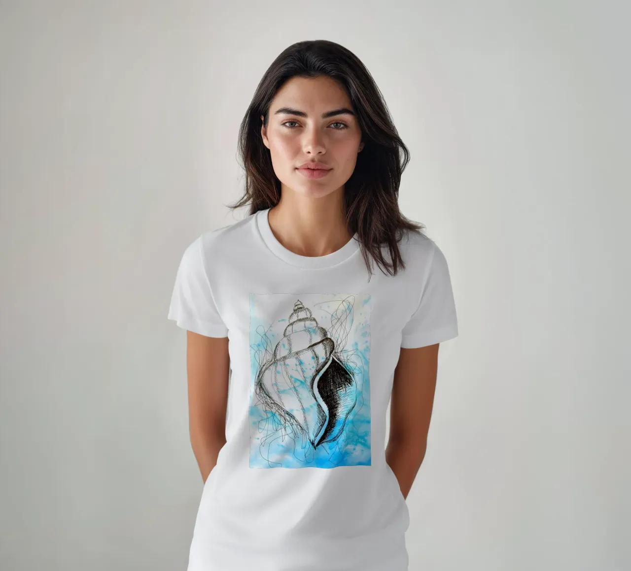 Seashell t-shirt da sum2proveDesign