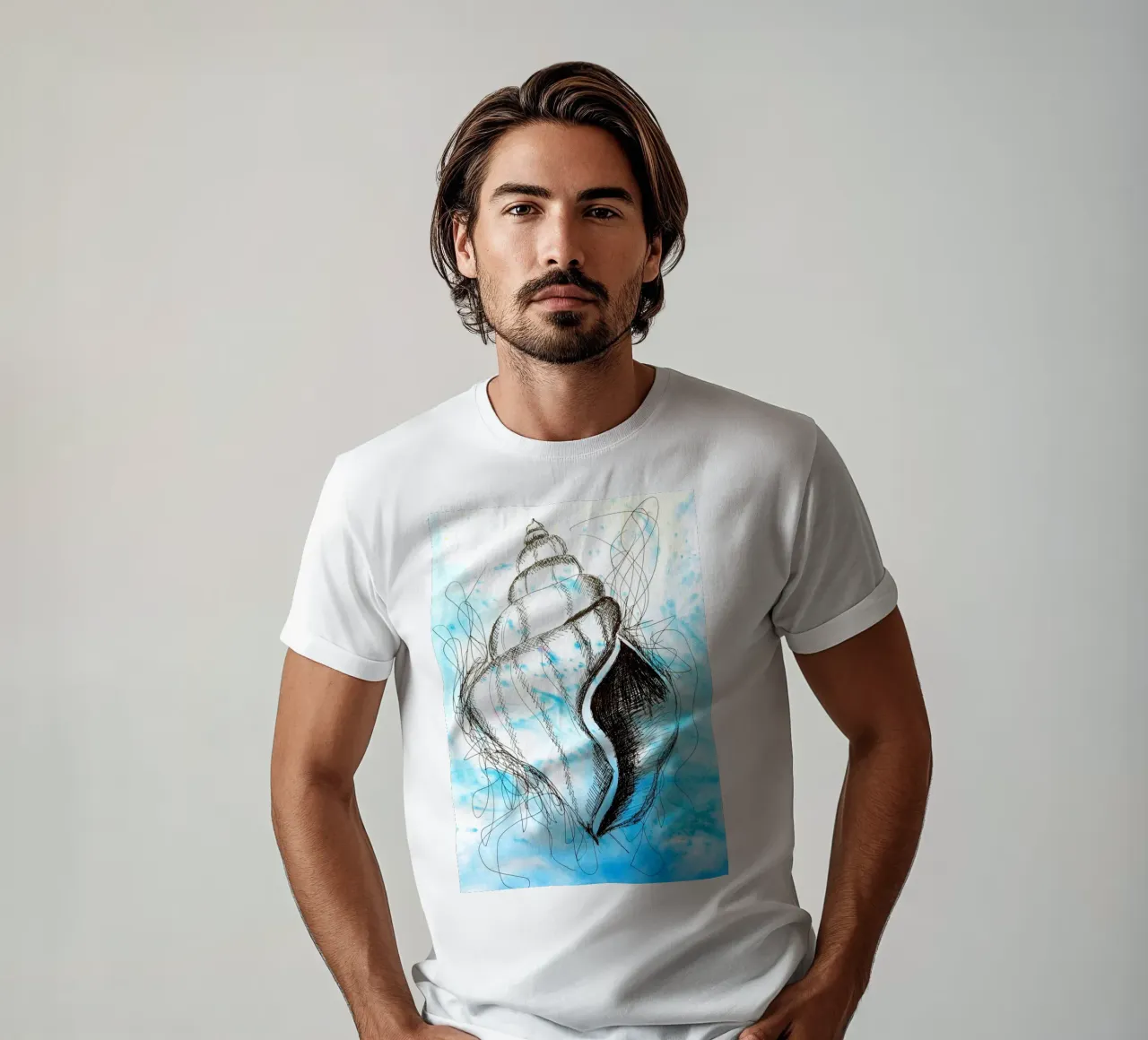 Seashell t-shirt da sum2proveDesign