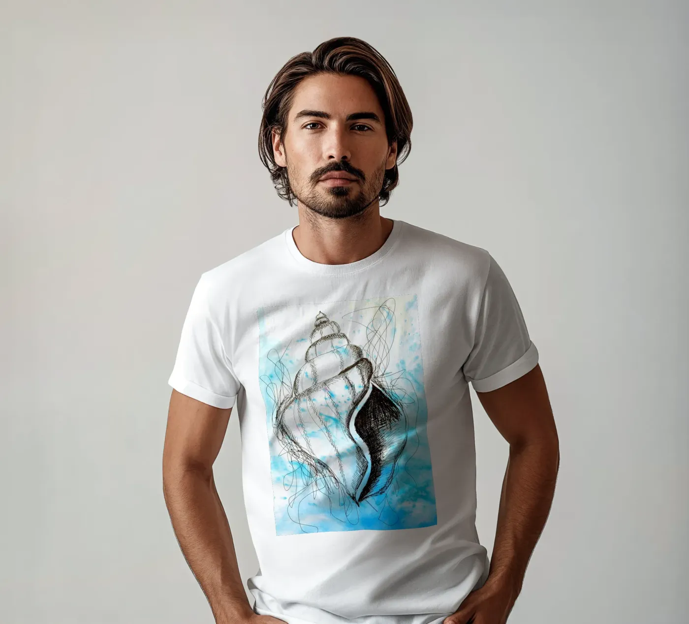 Seashell t-shirt da sum2proveDesign