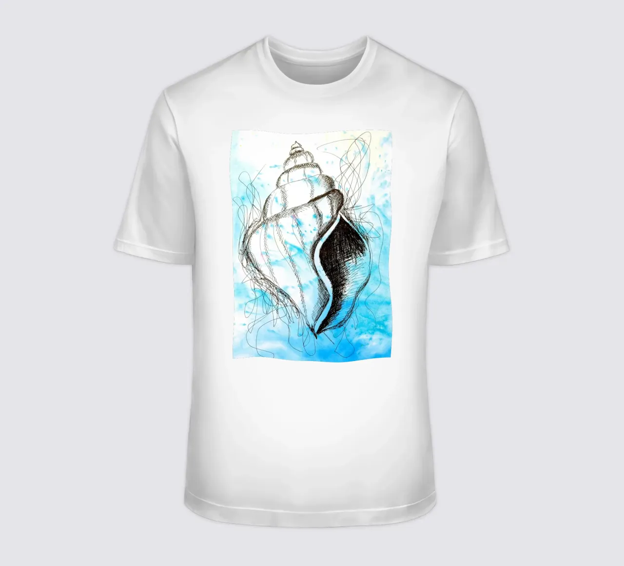 Seashell t-shirt da sum2proveDesign