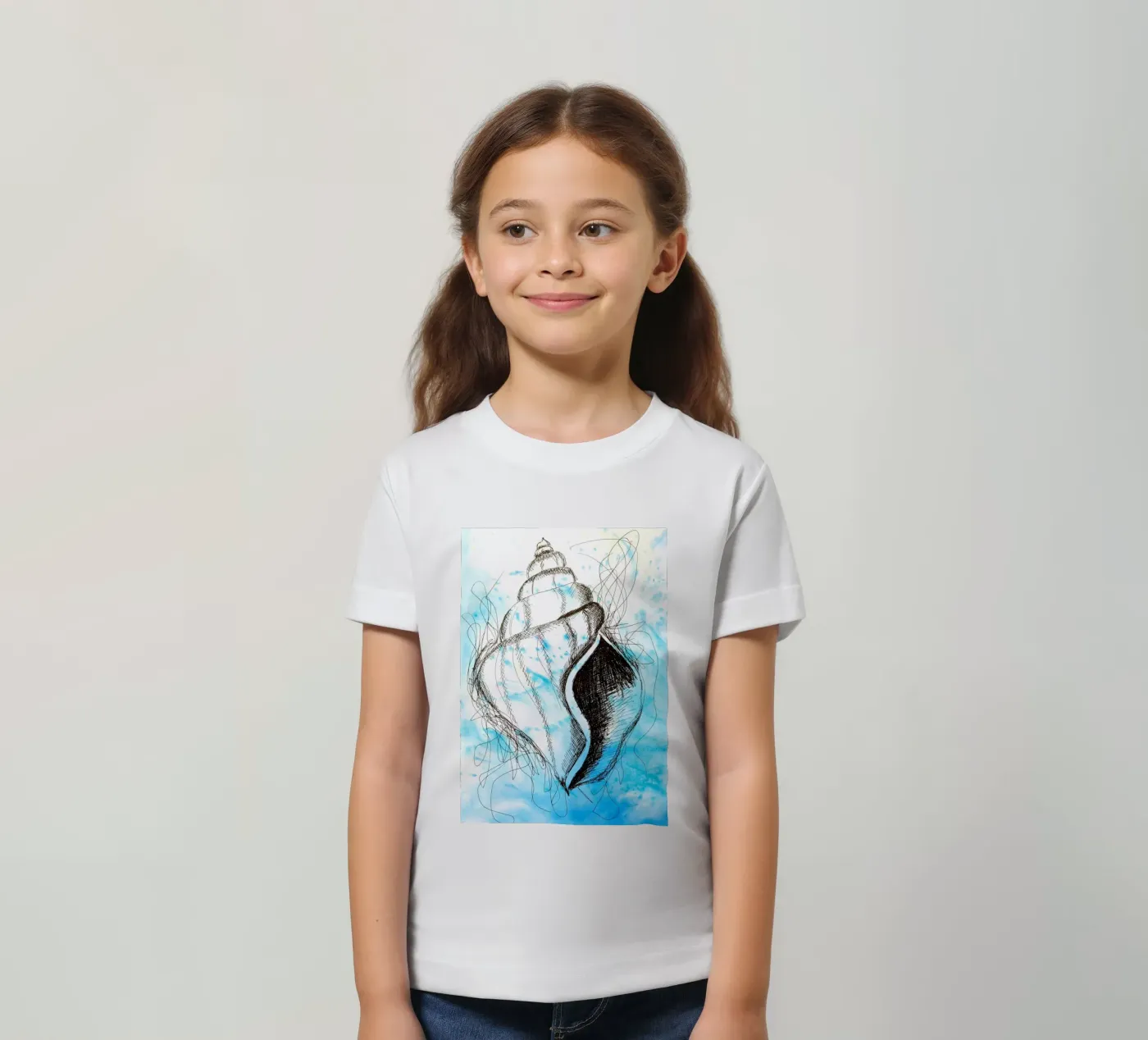Seashell t-shirt bambini da sum2proveDesign