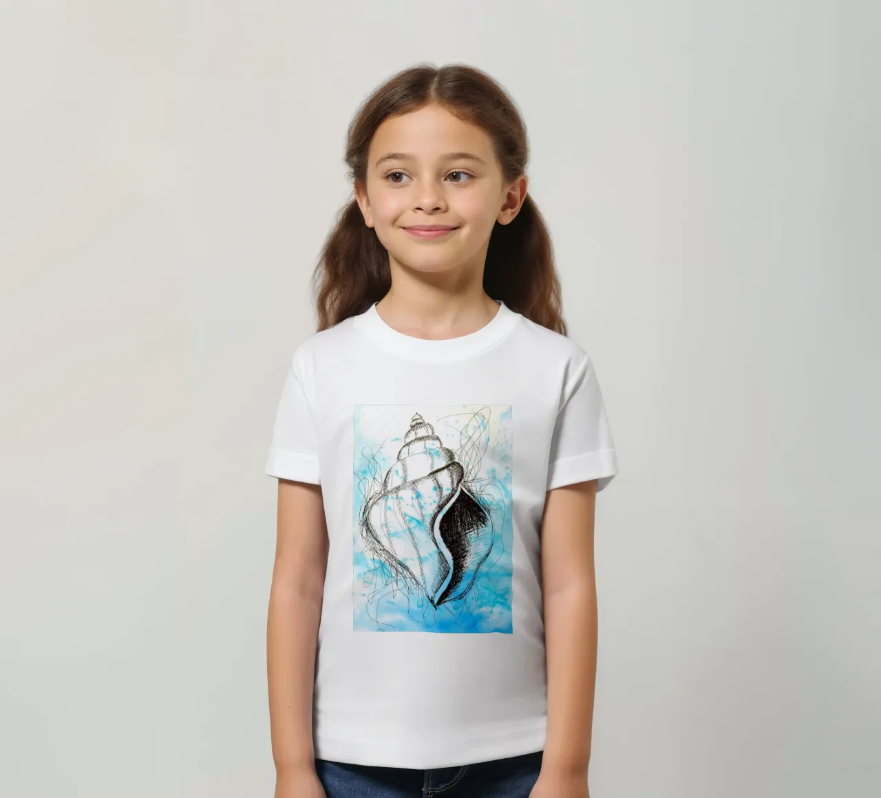 Seashell t-shirt bambini da sum2proveDesign