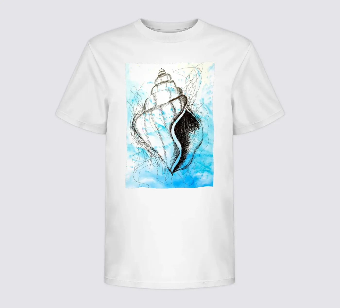 Seashell kids t-shirt by sum2proveDesign