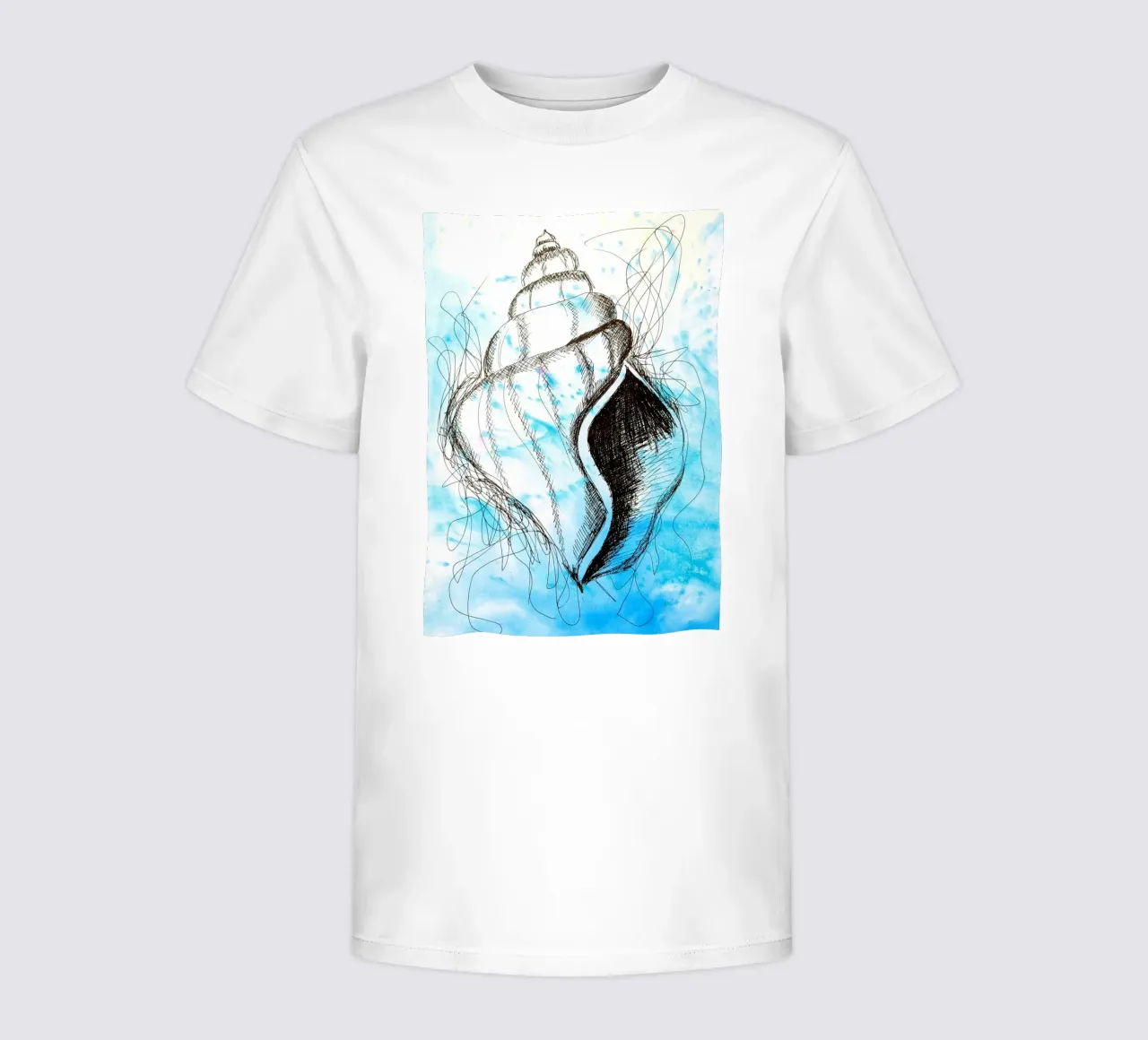 Seashell t-shirt bambini da sum2proveDesign
