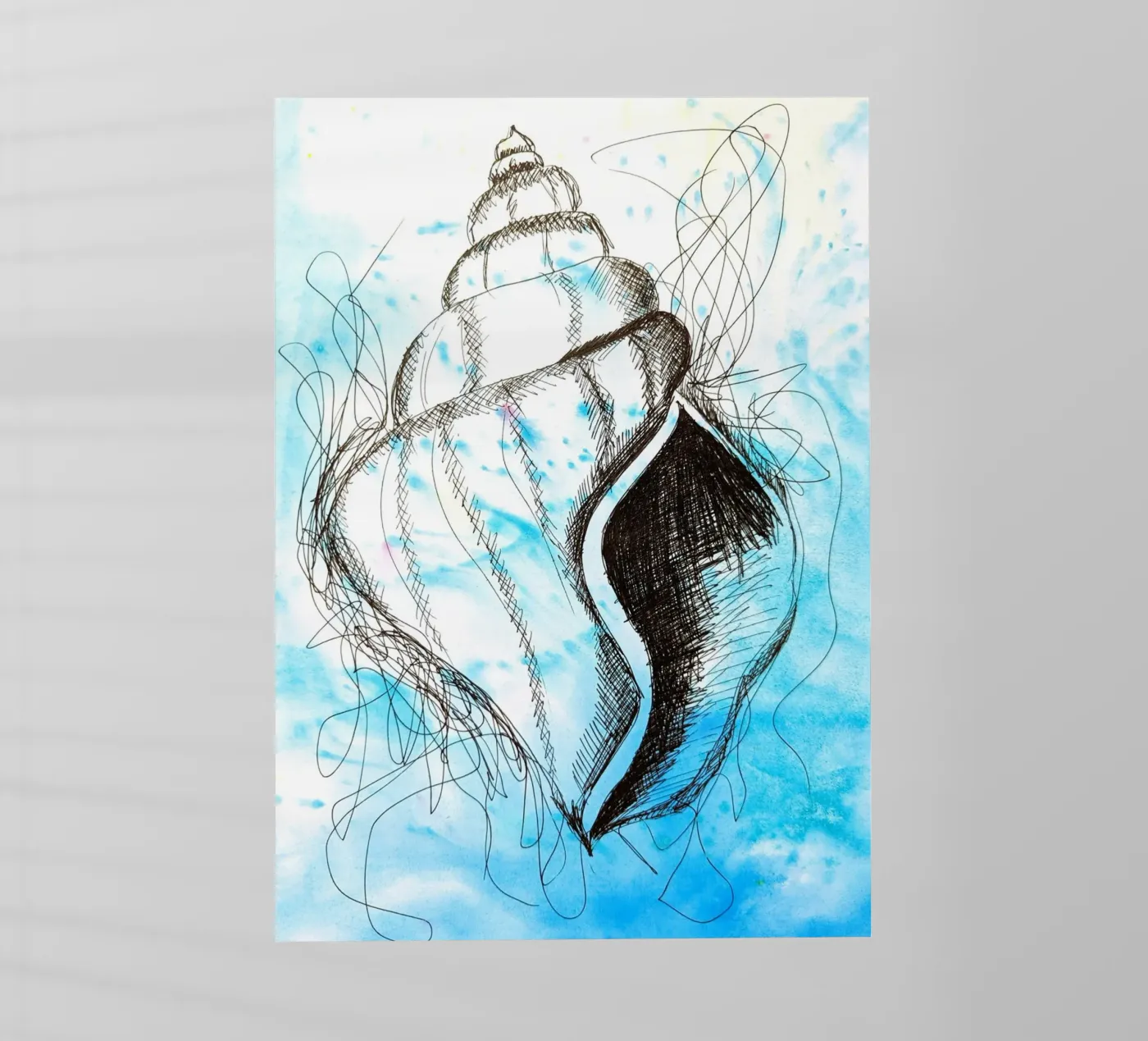 Seashell backlit folie van sum2proveDesign