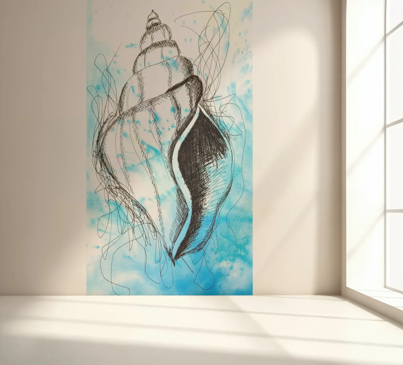 Seashell papier peint photo de sum2proveDesign