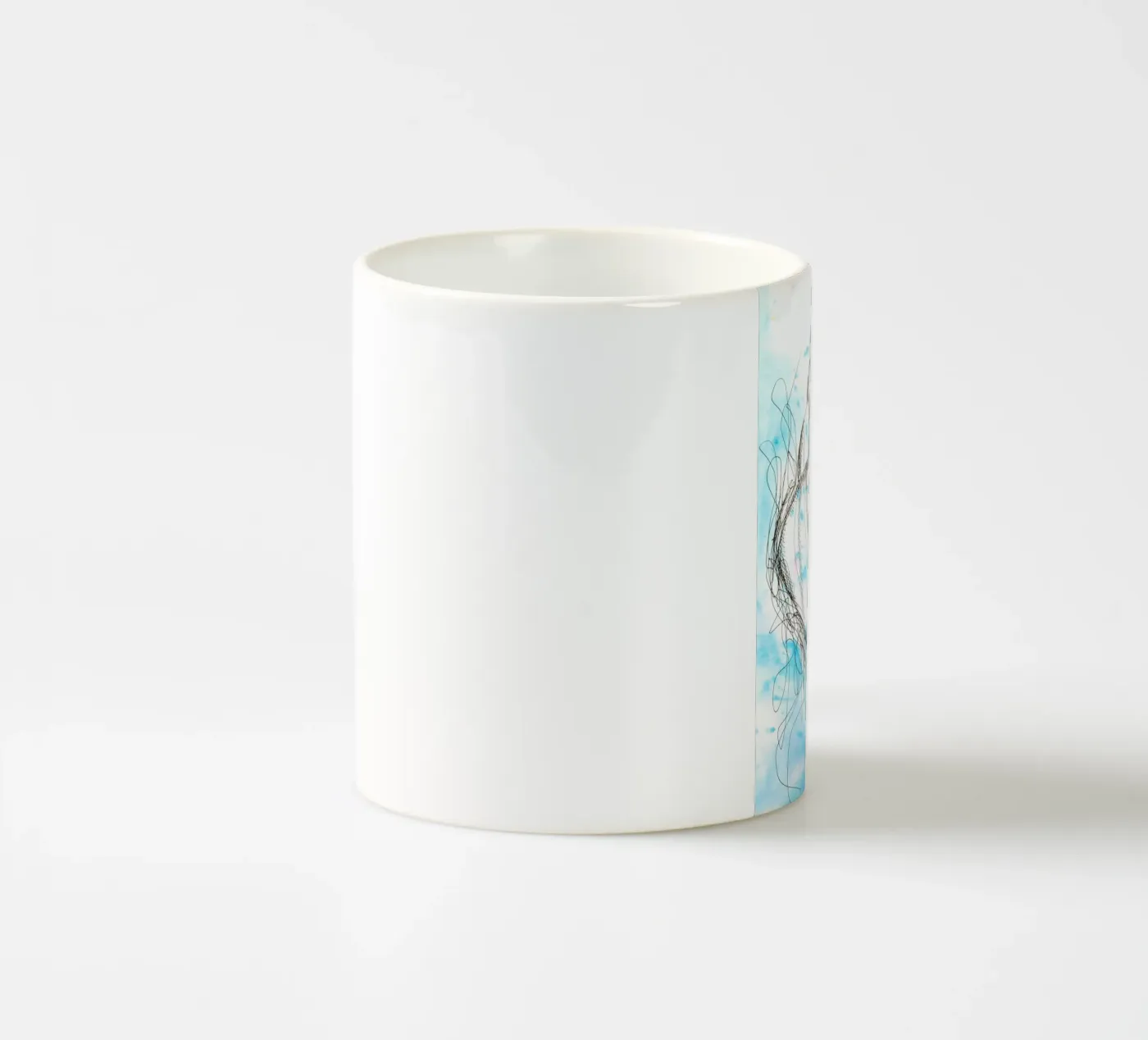 Seashell ceramic mug by sum2proveDesign