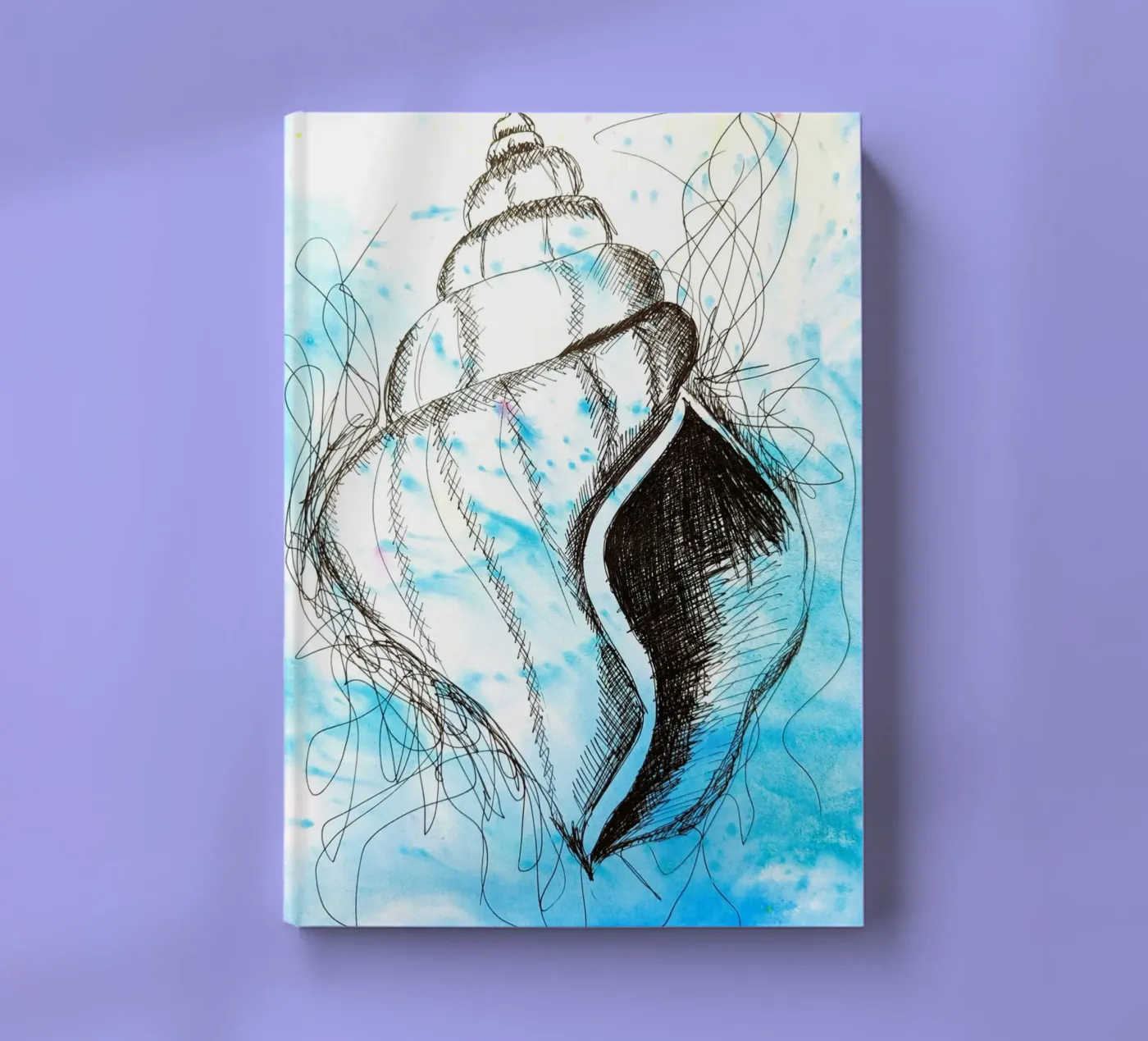 Seashell notebook by sum2proveDesign