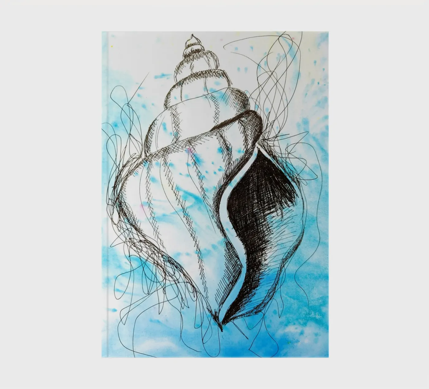 Seashell notebook by sum2proveDesign