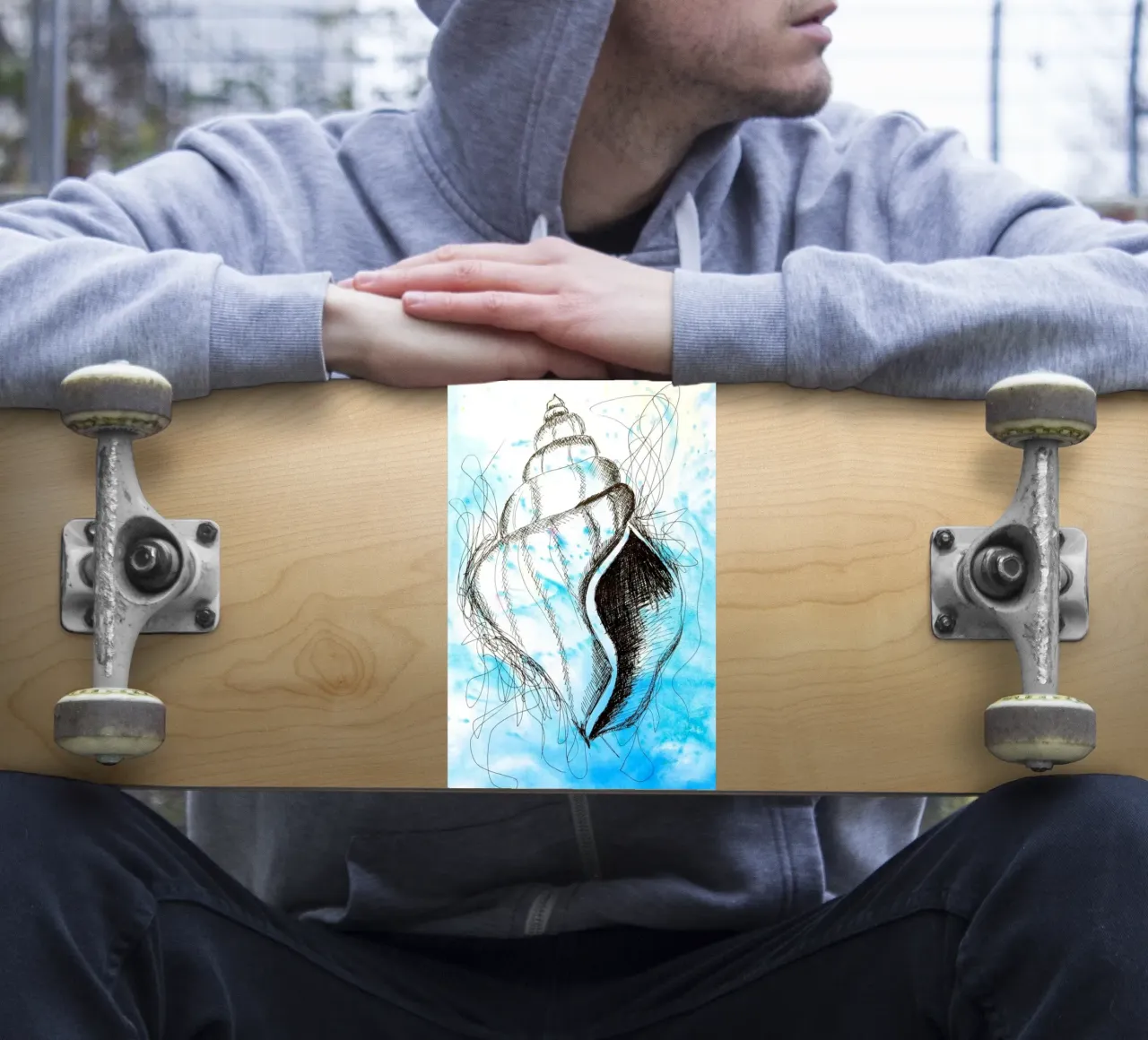 Seashell sticker van sum2proveDesign