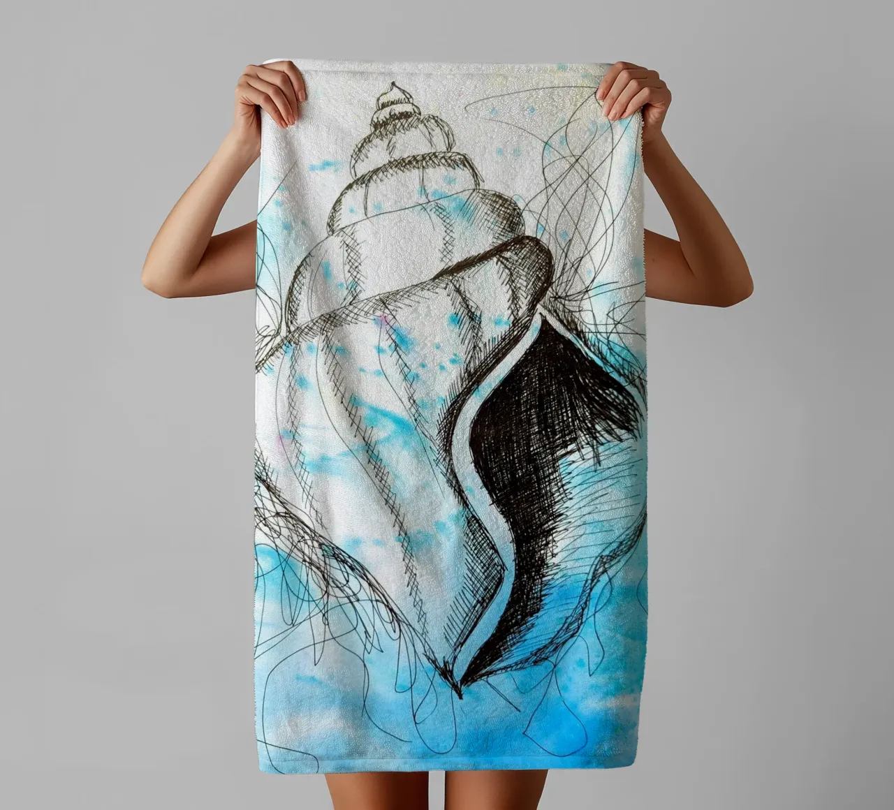 Seashell asciugamano da bagno da sum2proveDesign